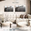 «Pebbles On Water» sur toile-60002443
