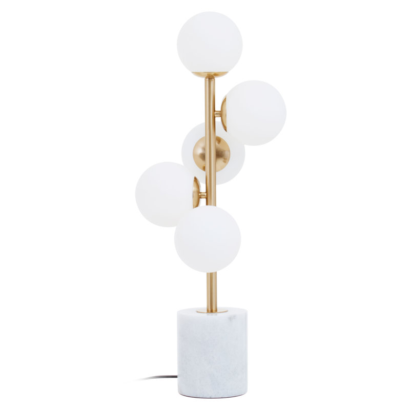Anselma Marble Globe Lamp