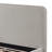Upholstered Panel Bed Grey-976060751