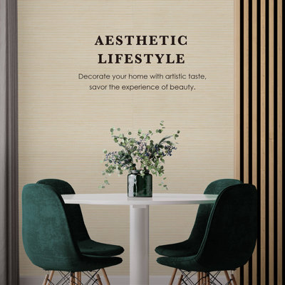 Sharmaine Organic Jute Grasscloth Wallpaper