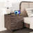 Parthenia 18.9'' Wide Nightstand In Wood Finish With Built-In Power Outlet-108625260