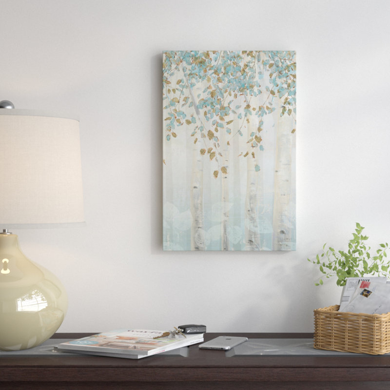 « rêve forest ii », reproduction d’art sur toile tendue, H 12 po x L 18 po x P 1,5 po