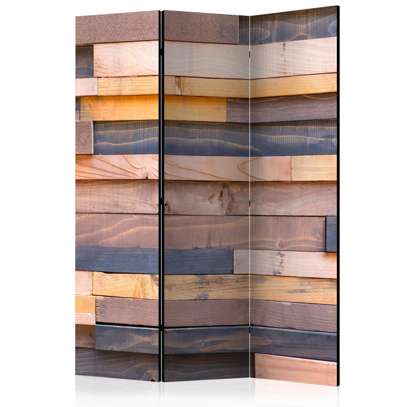 Caron 172cm H Folding Room Divider, 3