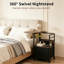40 cm W Bedside Table