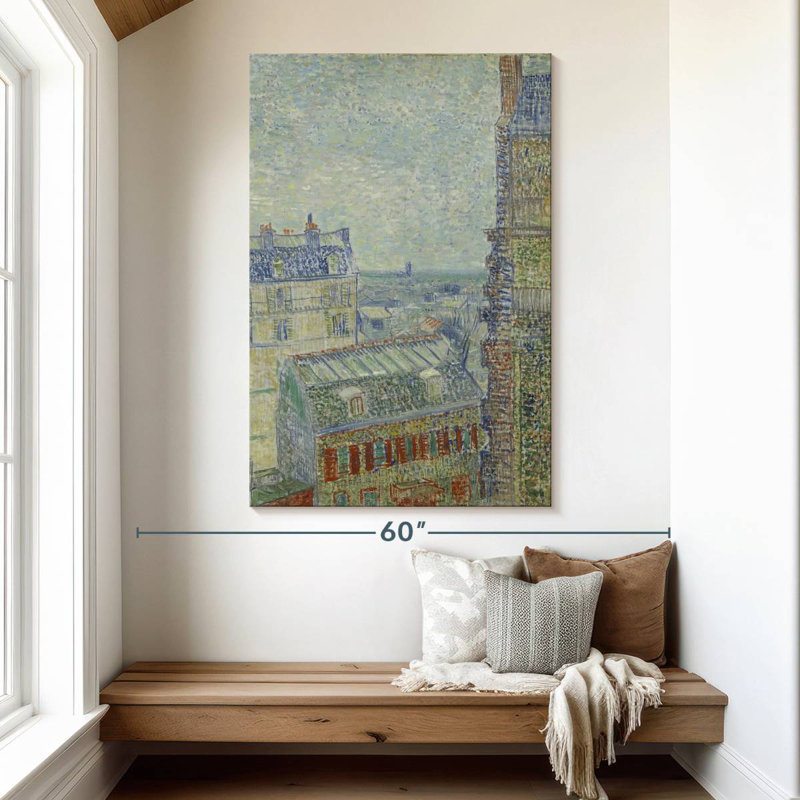 Sireci View From Theov¢s Apartment, 51" H x 34" W