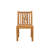 Teak Wood Premium All-Weather Wicker Outdoor Dining Side Chair