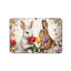Tapis de bain Pâques avec lapin de Pâques, 24 x 36 po, antidérapant, salle de bain et cuisine