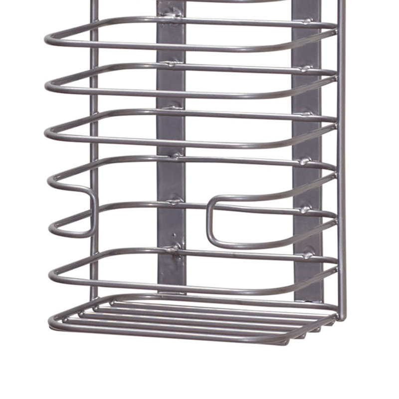 Satin Nickel Steel Door Basket