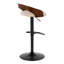 Tabouret de bar réglable et pivotant Grotto-268748029-268748018