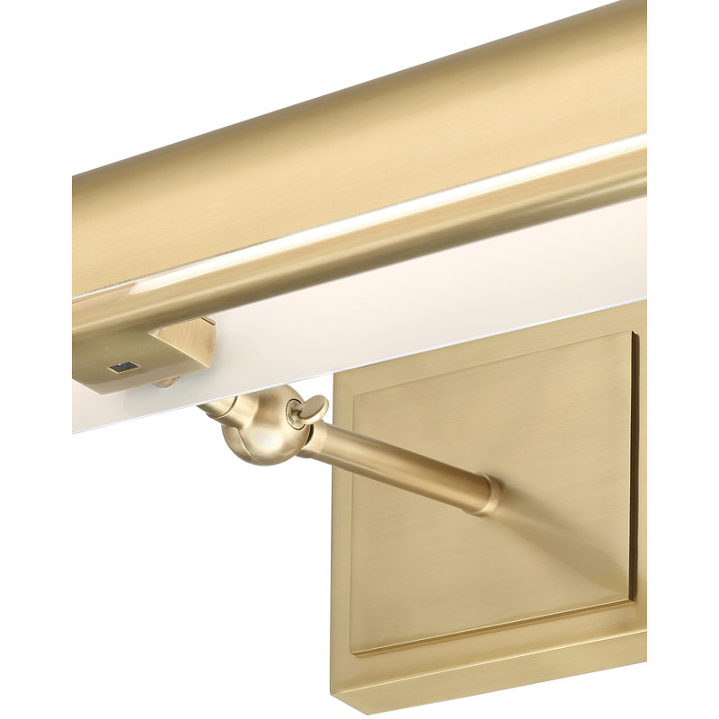 Éclairage DEL pour tableaux Pendleton, 25.75", Brushed Brass