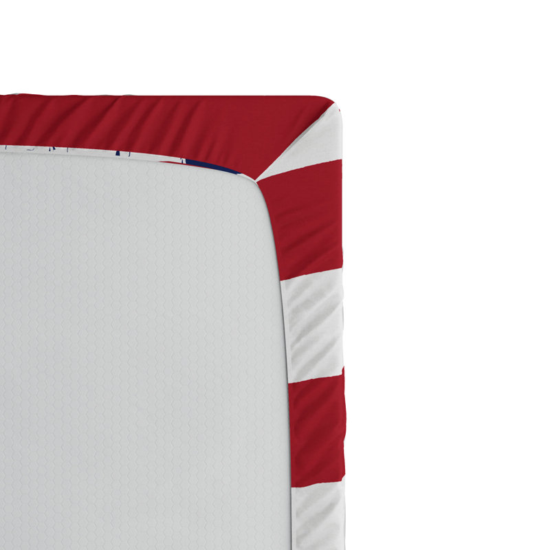 Microfiber Striped Fitted Sheet, Full Fitted Sheet