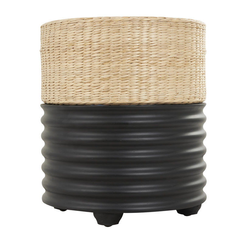 Leiding Accent Stool, Black