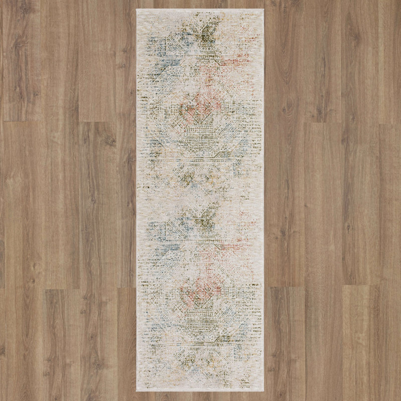 Tapis ivoire Karastan Rugs, Runner 2'6" x 7'6"