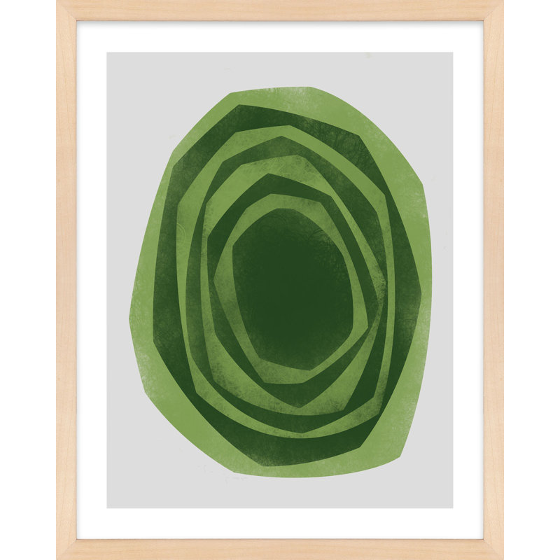 Vertigo 1 Print by Jacques Pilon, White, 25" H x 20" W x 1.25" D