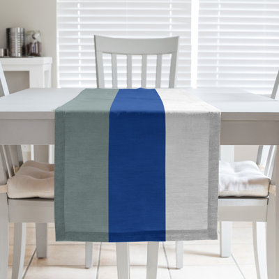 New Orleans Football Stripes Table Runner