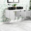 Meuble-lavabo peu encombrant (doit inclure le meuble-lavabo et le lavabo)