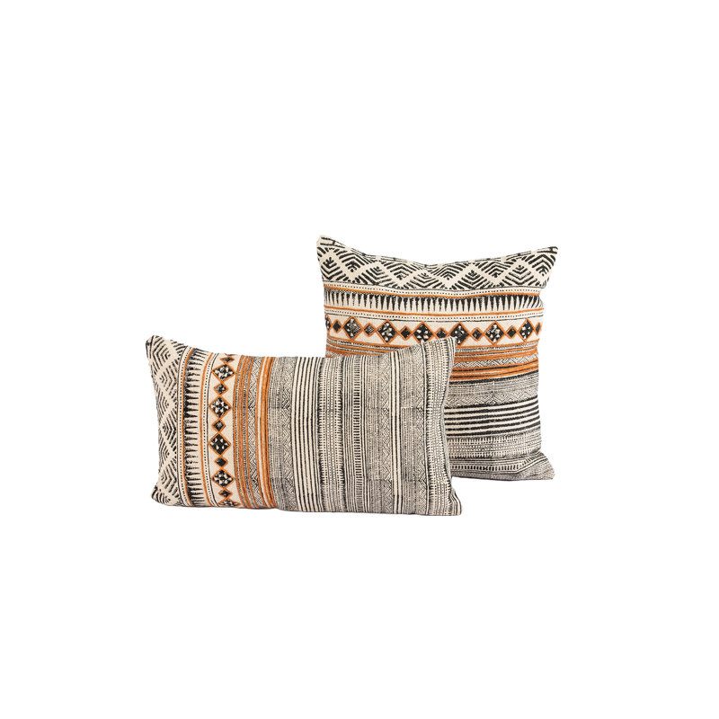 Rina 20" Cotton Throw Pillow