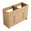 Meuble-lavabo autoportant 48 po, 4 portes à fermeture douce, chêne original, contreplaqué, KD-PACKING, (meuble-lavabo seulement, sans lavabo)-806517947