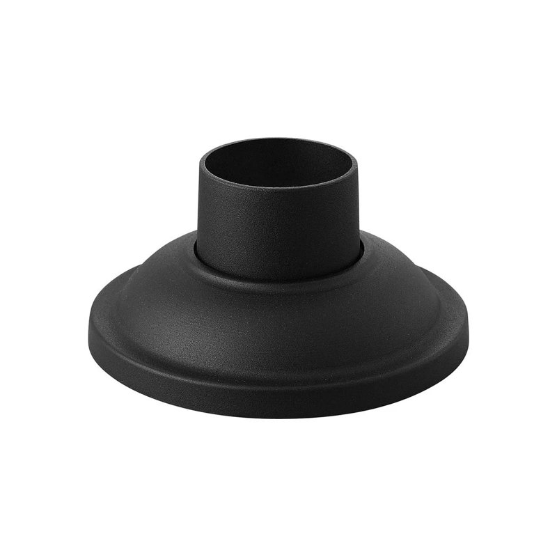 Support pour pilier d'extérieur, Noir, noir, noir, noir