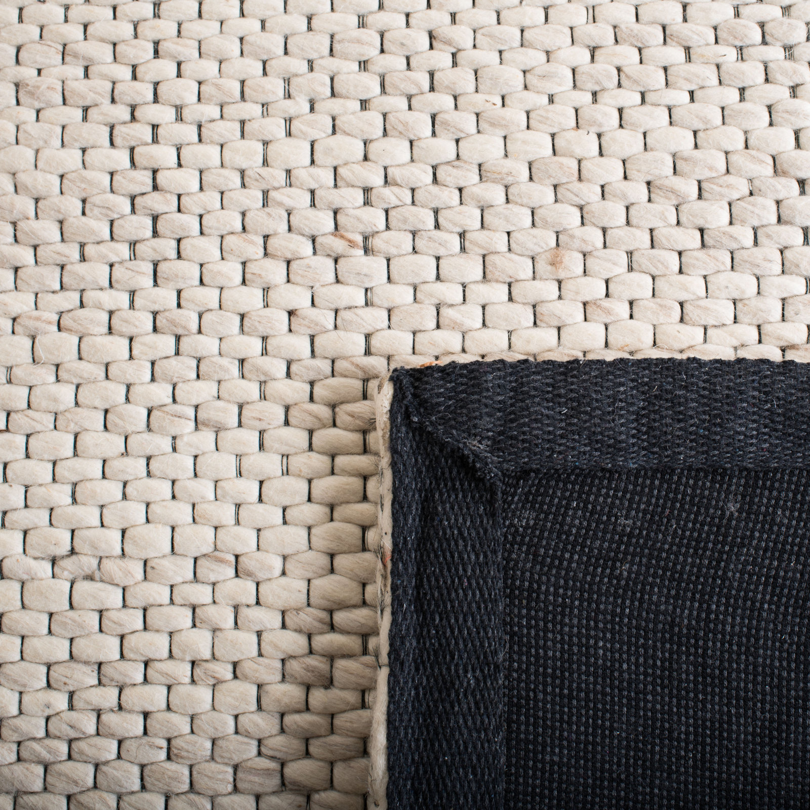 Jared Beige Brown Hand-Loomed Rug, Runner 2'3" x 8'