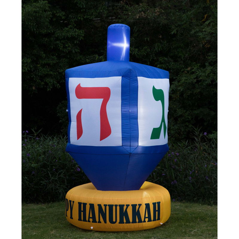 Gonflable de cour dreidel