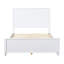 Ensemble de chambre à coucher 3 pièces en bois avec lit plateforme et tables de chevet 2 tiroirs Camak-122901680-122901681