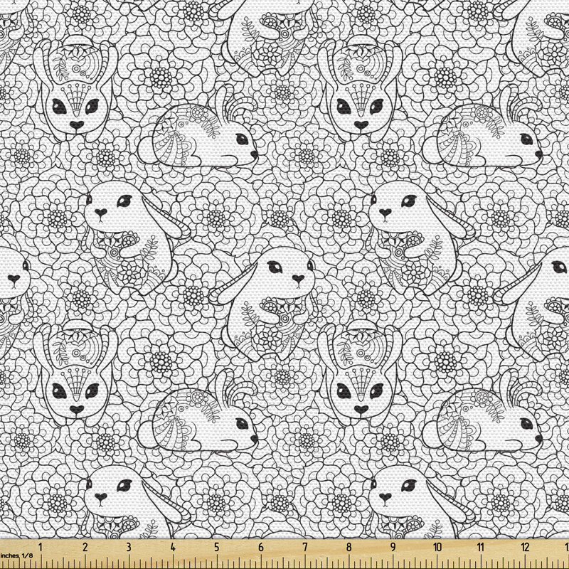Tissu, l 58 po x L 180 po