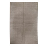 Hand Knotted Wool Area Rug in Brown And Light Green