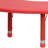 Half-Moon Plastic Adjustable Height Kids Activity Table-7165796