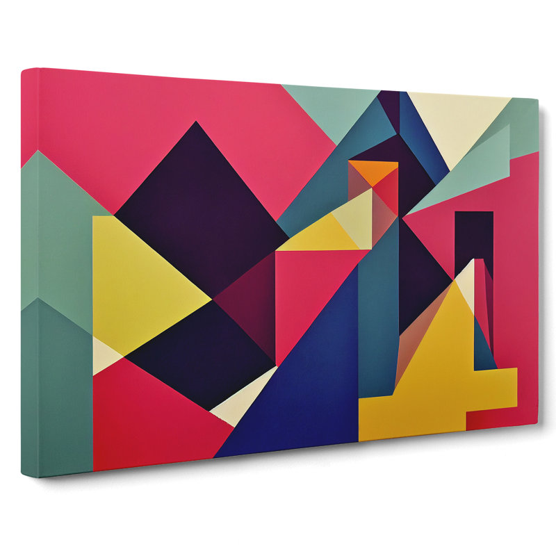 Modern Abstract Shapes Vol.5 - Wrapped Canvas, 35cm H x 50cm W x 3cm D