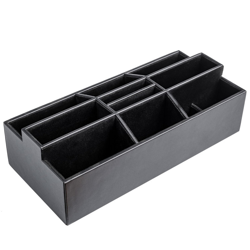 Polston Black Remote Control Holder