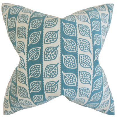 Coussin décoratif à feuillage ottilie