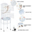 158.5cm Iron Pointed Top Floor Bird Cage with Wheels-1636995219