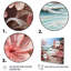 Pink Beachside Bloom Papercut II - Nautical & Beach Canvas Prints-214008979-214008981