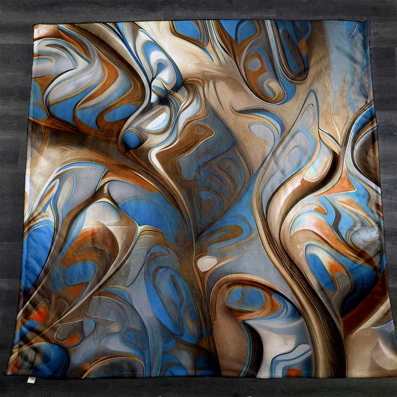 Throw Blanket, 51" W x 60" L