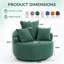 Fauteuil de compression à siège unique, fil de crochet, fauteuil pivotant de compression pleine éponge, fauteuil de compression pour la maison-1496842994