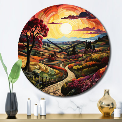 Metal Wall Clock