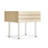 Lap 21.7'' W Solid Wood Nightstand-12837229