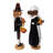 Kurt Adler 15-Inch Pilgrim Nutcrackers 2-Piece Set