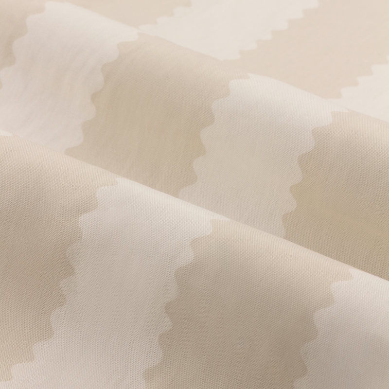 Room Darkening Curtain Panel Pair, 229cm Width x 137cm Drop, Beige/Cream