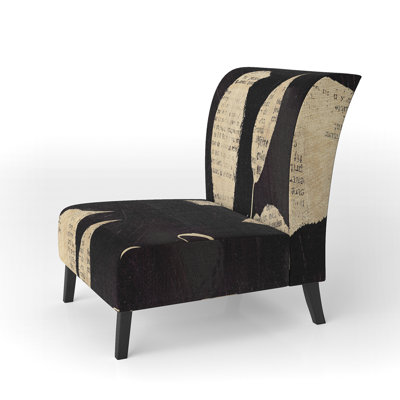 Love and Be Loved Cottage Collage - Lake House Upholstered Slipper Chair