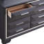 Commode noire G01600-D (commode)