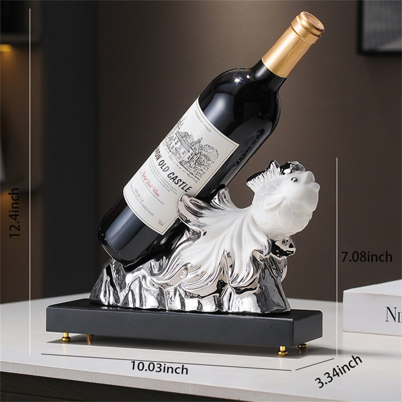 Support à vin Koi Creative, Argent