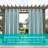 Biscayne Indoor/Outdoor Two Tone Textured Grommet Top Curtain Panel Pair-680420119-680420118