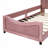Daybed with Classic Stripe Shaped  Headboard-397831291