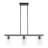 Nilsa 3 - Light Dimmable Kitchen Island Square / Rectangle Chandelier-1621395387