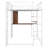 Abington Loft Bed with Built-in-Desk-489306958-489306930