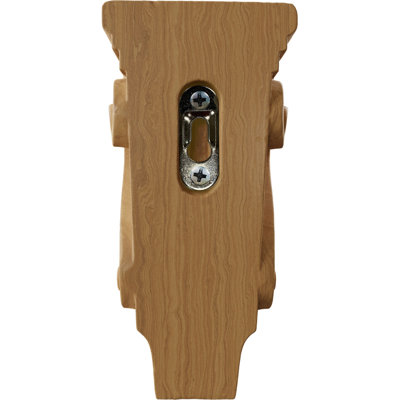 Petit corbeau en bois de pilastre Acanthus l 3 po x P 1 3/4 po x H 6 po (paquet de 4)