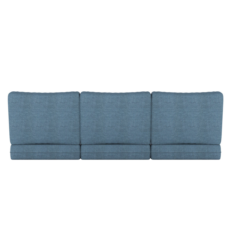 Coussin de siège / dossier d'extérieur pour canapé, Spectre denim Sunbrella®