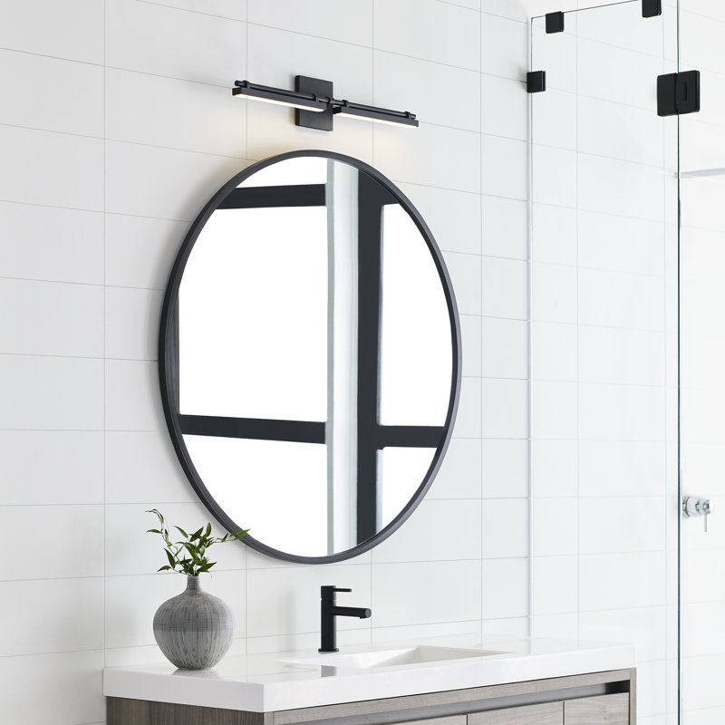 Kal 2 - Light LED Bath Bar, Nightshade Black